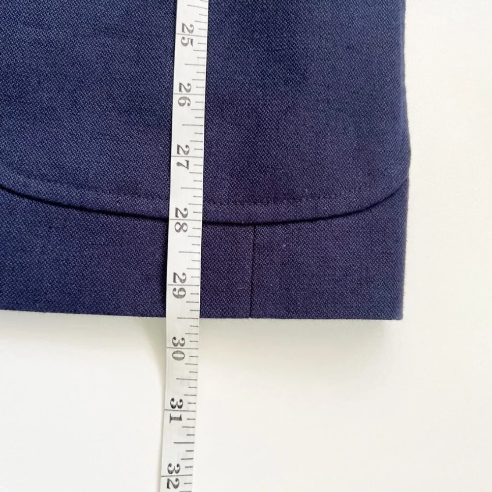 NWT Polo Ralph Lauren Linen Blazer Mens Size 40R Navy Blue Modern Fit Sport Coat